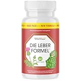 Die Leber Formel Kapseln - mit natürlichen Inhaltsstoffen - für Frauen & Männer geeignet - 60 Kapseln pro Dose 1x