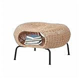 SHANGMAOYO Schlafsofa Outdoor Rattan Sofa Einfache Freizeit Courtyard Hotel Balkon Südostasien Rattan Stuhl Sofa Möbel (Color : Pedal)