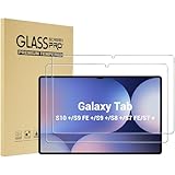 ProCase 2 Stück Displayschutzfolie für 12,4 Zoll Galaxy Tab S9+/Tab S9 FE+/Tab S8+/Tab S7+/S7 FE, Glas Bildschirm Schutzfolio Screen Protector für Samsung Tab S9 Plus/S9 FE Plus/S8 Plus/S7 FE/S7 Plus