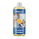 ABACUS 1000 ml Orangenölreiniger Baumharzentferner Entfetter Kleberresteentferner Citral Orangenöl Reiniger Konzentrat Entharzer Baumharz Fett Fettlöser Kugelschreiber Tintenflecken Maschinenöl (2108)