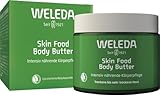 WELEDA Bio Skin Food Body Butter - vegane Naturkosmetik Körperbutter mit Sheabutter & Kakaobutter. Unisex Körperpflege Creme für Frauen & Männer zur Hautpflege von trockener & rauer Haut (1x 150ml)