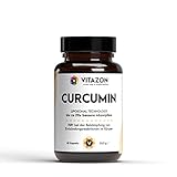 VITAZON Liposomales Curcumin (60 Kapseln) • Kurkuma Kapseln hochdosiert • Reiner & aktiver Inhaltsstoff • Hohe Bioverfügbarkeit • 100% Vegan & ohne Zusätze