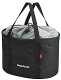 Klickfix Fahrradkorb Shopper Pro, Schwarz, 29 x 38 x 25cm, 0300SP