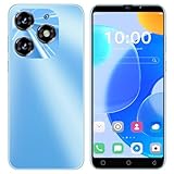 MTGud Smartphone Tagesangebot, 5,0 Zoll IPS Display, 16GB ROM, 128GB, erweiterbar, Android-Smartphone, Dual-SIM-Handy, 3000 mAh Akku für, Einfaches Mobiltelefon (SPark10Pro-Blue)