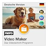 Nero Video Maker 2025 | Das Original | Videobearbeitungsprogramm | Videos schneiden | Videobearbeitung | Unlimitierte Lizenz | 1 PC | Windows 11 / 10 / 8 / 7