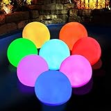 Whirlpool Licht, IP68 Wasserdichtes schwimmendes Badewanne Licht, RGB Farbwechsel Pool Nacht Licht, LED Stimmung Ball Licht Geschenk für Kinder Liebhaber Freunde Familie Baby Mädchen Jungen Kind-6pcs