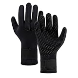 AYPOHU 5 Mm Thermohandschuh Mit Verstellbarem Hüftgurt Zum Tauchen Surfen Schnorcheln Neopren Handschuhe Tauchhandschuhe