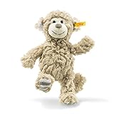 Steiff Bingo AFFE - 20 cm - Kuscheltier für Kinder - Plüschaffe - weich & waschbar - beige (060274), Medium