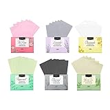 Maycreate LuLyL Gesichtsöl saugfähiges Papier für Damen und Herren, 100 Teile (Packung von 6)