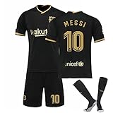 Fußball Trikot Herren 22/23 Neu Fußball Trikot Kinder Football Jersey Heim- und Auswärtstrikots für Erwachsene und Kinder Gestreiftes Jersey-Set Kurzarm T-Shirt Shorts Socken