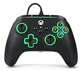 Kabelgebundener PowerA-Advantage-Controller für Xbox Series X|S mit Lumectra - Schwarz, Gamepad, kabelgebundener Videospiel-Controller, Gaming-Controller, Xbox One, offiziell lizenziert