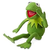 Disney Store Offizielles Plüschtier Kermit The Frog—Kultiges 16-Zoll-Plüschtier aus der Muppets-Kollektion—perfekt verarbeitet für Fans und Kinder—robustes und kuscheliges Design—Sammlerstück