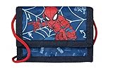 Geschenkidee Kinder Geldbörse Geldbeutel Portemonnaie Brieftasche Brustbeutel (Spiderman)