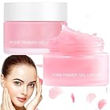 KIKVTER Pore Primer Gel Cream, 2 Stück Porenfüllende Gel Creme, Poren Grundierung Gel Creme, Make-Up Basis Gel Cream, Gesichts Make up Primer Basis, Invisible Pore Face Primer für Alle Hauttypen