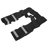 Qukaim Gelenkbandage für Hunde, Vorderbeinbandage, Stützmanschette, Knieschoner für Bänderverletzungen, Haustierausrüstung für Verletzungen, Operationen, Erholung, Rot, Größe M