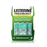 Listerine Pocketpaks Fresh Burst Breath Strips - 3 Pack of 24 strips (total 72 strips) by N/A