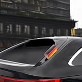 ROCK FOXX. COM EM 2024 Fußball Autofahne 15x10 cm Etikett Car Label Verschiedene Länder Nationalmannschaft Flag Banner National Soccer Team (Deutschland)