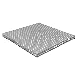 Baby Delux Laufgittermatratze 100x100 cm für Laufstall Laufgitter Grey Stars Schaumstoff Oeko-TEX Zertifiziert