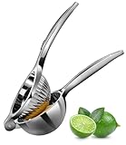 Rekix 7cm Zitronenpresse, Zitruspresse, Saftpresse Manuell, Zitronenpresse Handpresse, Limettenpresse Klein, Lemon Squeezer, Citrus Juicer, Entsafter, Zitronenscheibenpresse, Bar Cocktail Zubehör