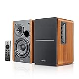 Edifier R1280DBs Aktive Bluetooth Regallautsprecher - Optischer Eingang Aktiv lautsprecher - 2.0 Kabelloser Monitor Lautsprecher - 42W RMS mit Subwoofer Ausgang Bookshelf Hi-Fi Speakers- Holz