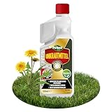 Portland Garden Moosbekämpfung 500 ml Konzentrat Unkrautvernichter ohne Glyphosat extra stark gegen Moos, Gräser, Unkraut bis zu 220 m² Flächenleistung entfernt Unkraut schnell & effektiv