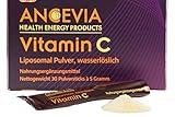 [NEU] [Patentiert] ANCEVIA® Liposomal Pulver wasserlöslich Vitamin C 1000 mg - 30 x Vitamin C Pulversticks - Hochdosiert, natürlich Lecker, Rein, Laborgeprüft, Markenqualität, Vegan