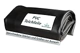 Black Forest Pond Shop PVC Teichfolie schwarz - deutsche Herstellung - Stärke 0,50 mm / 1 mm (PVC schwarz 1 mm, 4 x 6 m.)