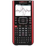 Texas Instruments TI-Nspire CX II-T CAS Graphikrechner (800 Funktionen, farbige Darstellung, 3D Anzeige) Schwarz Rot