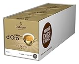 NESCAFÉ Dolce Gusto Dallmayr Crema d'Oro | 48 Kaffeekapseln | 100% Arabica-Bohnen | Feine Crema und vollmundiges Aroma | Schnelle Zubereitung | Aromaversiegelte Kapseln | 3er Pack (3 x 16 Kapseln)