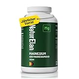 Magnesium Hochdosiert Kapseln - 360 Kapseln(1 Jahr), 664mg davon 400mg elementares Magnesium pro Tagesdosis, Vegan, in Deutschland produziert