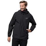 Jack Wolfskin Herren Stormy Point Jacket M Hardshelljacke, Schwarz, L EU