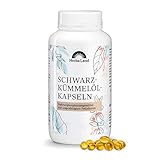 Herbaland Schwarzkümmelöl-Kapseln | 3000 mg Tagesdosis | Ägyptisch, bio & kaltgepresst | 400 Kapseln | Laborgeprüfte Qualität | Aus deutscher Herstellung