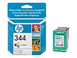 Hewlett Packard - HP 344 - Druckerpatrone - 1 x Farbe (Cyan, Magenta, Gelb) - 450 Seiten - Blister mit elektromagnetischem Alarm