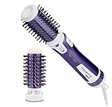 Rowenta CF9530 Rotierende Warmluftbürste Brush Activ Volume & Shine | Keramikbeschichtung | 3 Geschwindigkeitsstufen und Kaltstufe | Violett