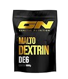 GN Laboratories Maltodextrin DE6 (1000 g) – Hochwertige Kohlenhydratquelle, 30 g pro Portion – Ideal für Training & Energie – Made in Germany