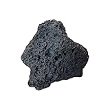 Natunae Natunae Aquarium Lava Steine Schwarz für Aquarium, Natürsteine Lava Schwarze Aquariumsteine, Lavasteine (S/M), 8-15 cm