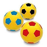 Mondo Toys – Soft Football 200 – Schwammball Durchmesser 20 cm – 1 weicher Ball – sortierte Farben – 07852