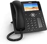 Snom D785N IP Telefon, SIP Tischtelefon, 4,3' TFT-Farbdisplay 480 x 272 Pixel, 12 SIP-Identitäten, Sensorhakenschalter, USB, 48 selbstbeschriftende Schlüssel (12 physische), Schwarz, 00004599