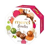 merci lovelies Classic – 1 x 185g – Pralinenmischung mit gefüllten Schokoladen-Spezialitäten