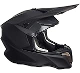 Crosshelm Motocross Enduro Helm Integralhelm Motorradhelm RALLOX 806 matt schwarz Größe M