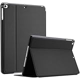 ProCase Buchdeckel Hülle für iPad 9.7 Zoll 6. Generation 2018 /5. Generation 2017 / iPad Air 2 / iPad Air 1, Schutzhülle Case Smart Cover für iPad 6 / iPad 5 -Schwarz