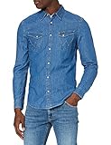 Wrangler Herren MID Stone LS Western Shirt Freizeithemd, XXL