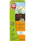 PROTECT GARDEN Permaclean Duo Unkraut & Wurzel Ex, Unkrautvernichter mit Zweifachwirkung gegen Unkräuter und Ungräser, 1000 ml Konzentrat