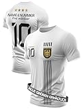 IIIII20Fo7IIIII Fussball Deutschland Trikot Em 2024 Kinder mit eigenem Namen personalisiert - Jungen National Fußball Kind Trikots - Jungs Fanartikel deutsche Nationalmannschaft XT5