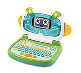 VTech Pixel, der Lernlaptop – Lerncomputer mit eigener Persönlichkeit, ABC-Tastatur und vielen Lerninhalten wie Zahlen, Buchstaben, Gefühle und mehr – Für Kinder von 3-6 Jahren