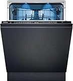 Siemens SX65ZX07CE, iQ500 Smarter Geschirrspüler Vollintegriert, XXL, Besteckschublade, Made in Germany, extra leise, varioScharnier, automatische Türöffnung, aquaStop, varioSpeed, Innenbeleuchtung