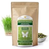 1kg Gerstengras-Presslinge mit 30% Spirulina, Rohkostqualität, Tabletten á 500mg aus jungen Gräsern, schonende Verarbeitung bei niedrigen Temperaturen (1000g)