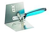 OX OX-P013001 Pro Dry Wall Internal Corner Trowel 102 X 127mm Kelle, blau