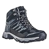 Black Crevice Herren Trekkingschuhe High, Wasserdicht, schwarz, 46