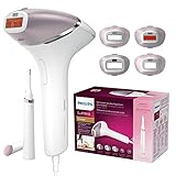 Philips Lumea Prestige IPL Haarentfernungsgerät inkl. 4 Aufsätzen & Korrekturtrimmer - Lichtbasierte, langanhaltende Haarentfernung für seidig glatte Haut (Modell BRI949/00)